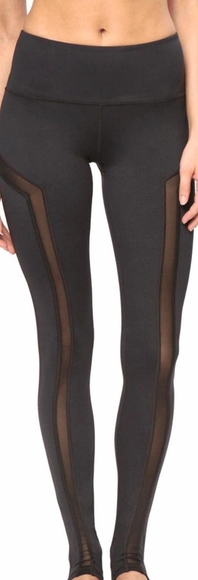 Just Live Mesh Front Stir Up Yoga Leggings M - Picture 1 of 12